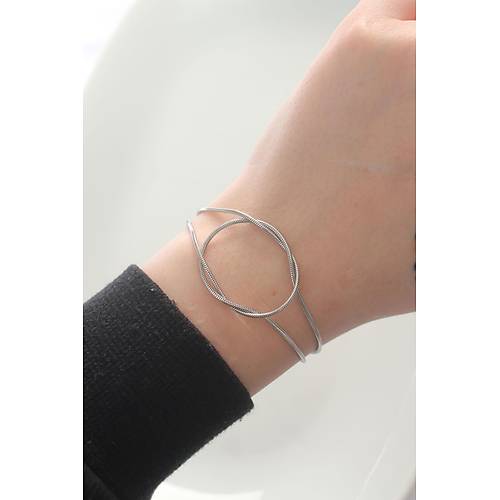 316L �elik G�m�� Renk D���m Model Bileklik