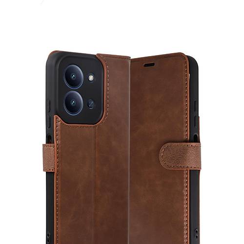 Redmi 15C 4G Trend S Plus Kapakl� K�l�f - Taba