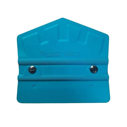 Switch Card ��gen Ragle PPF/TPH Cam Filmi �ekme Uygulama Aparat� Teflonlu 90A Sertlik 10x9cm Turkuaz Mavi