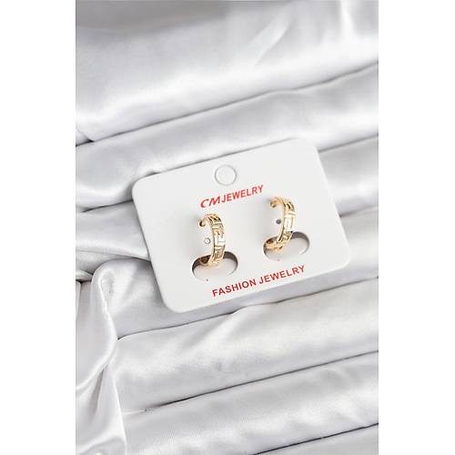 14K Gold Renk Kaplama CM Kad�n K�pe