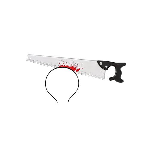 Kafaya Saplanm�� Halloween Kanl� Testere �aka Tac�