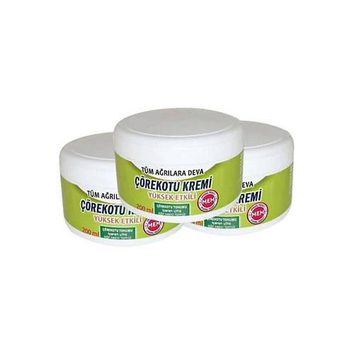 ��rek Otu Kremi Green Box 3 Tane Birden 200 ml HZNZF132