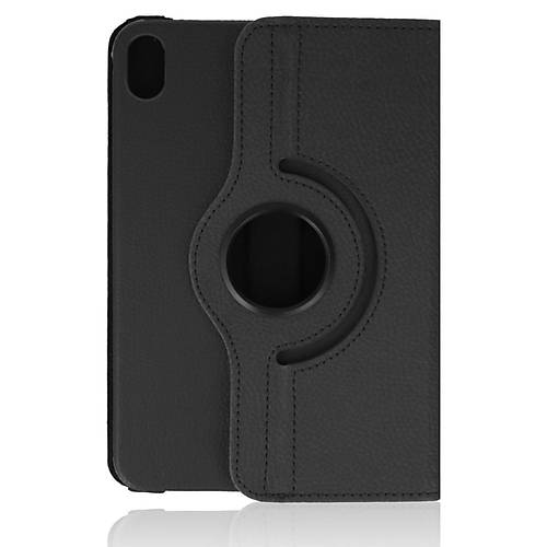 iPad Mini 6 K�l�f 360 Tablet Deri K�l�f - Siyah