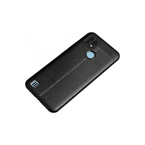 Realme C21 K�l�f Auto Focus Kapak - Siyah