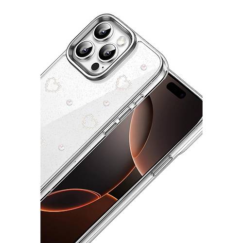 iPhone 16 Pro Fiyonk Desenli Kapak - Desen 10