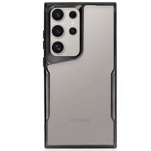 Galaxy S25 Ultra K�l�f Boyi Silikon Kapak - Siyah