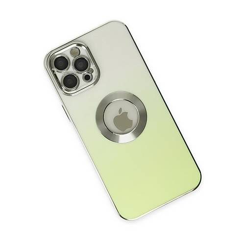 iPhone 12 Pro K�l�f Best Silikon - Ye�il