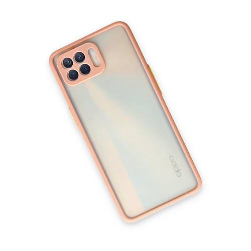 Reno 4 Lite K�l�f Montreal Silikon Kapak - Pembe