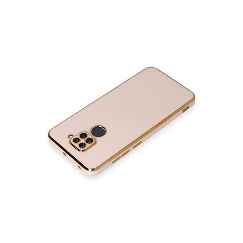 Redmi Note 9 K�l�f Volet Silikon - Pembe