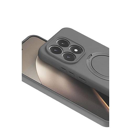 Mi 15T Regal Magsafe Standl� Kapak - Titan Gri