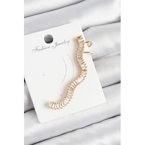 Pirin� Su Yolu Model Gold Renk Sa� K�k�rdak K�pe