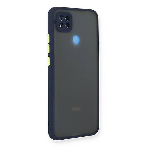 Redmi 9C K�l�f Montreal Silikon Kapak - Lacivert