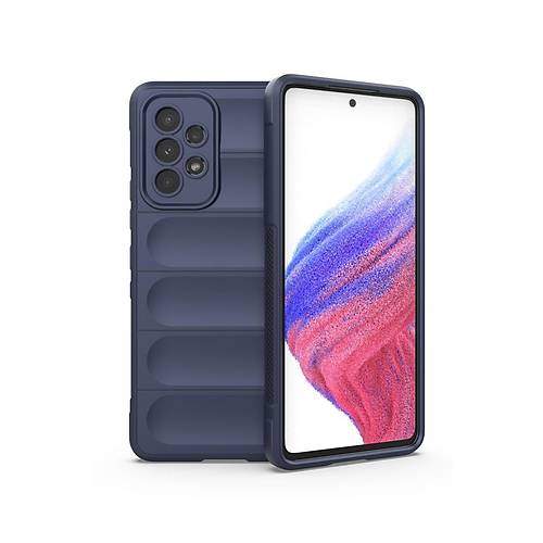 Galaxy A53 5G K�l�f Optimum Silikon - Lacivert