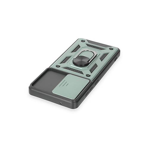 Galaxy S20 FE K�l�f Pars Lens Y�z�kl� Silikon - Ye�il