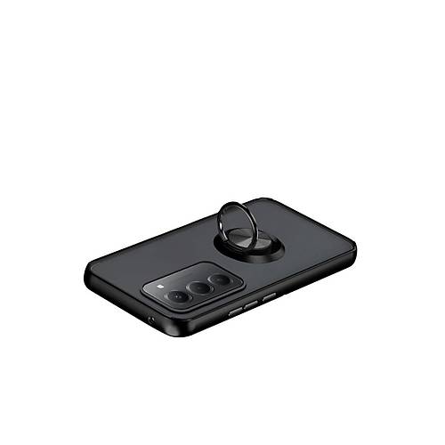 Redmi 15 4G Montreal Y�z�kl� Silikon Kapak - Siyah