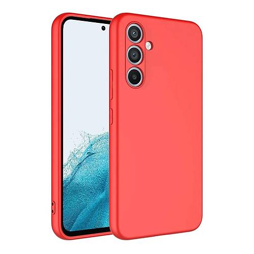Galaxy A16 5G K�l�f First Silikon - K�rm�z�