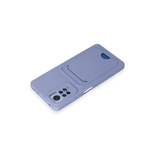 Redmi Note 12 Pro 4G K�l�f Kelvin Kartvizitli Silikon - Lila