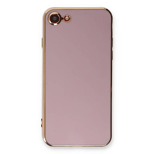 iPhone 7 K�l�f Volet Silikon - Mor