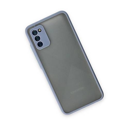 Galaxy A02S K�l�f Montreal Silikon Kapak - Gri