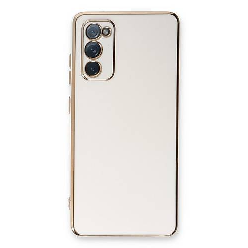 Galaxy S20 FE K�l�f Volet Silikon - Beyaz