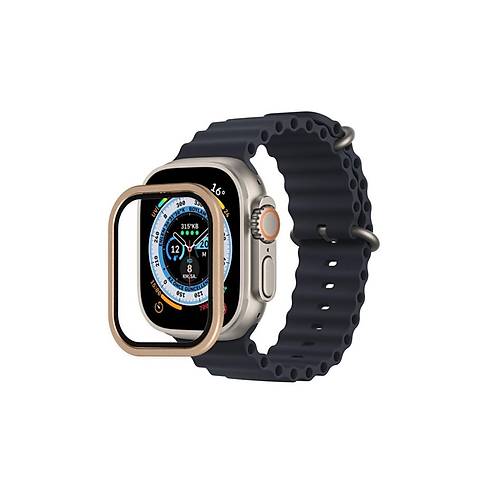Watch Ultra 49mm Al�minyum Kasa Cam Ekran Koruyucu - Y�ld�z I����
