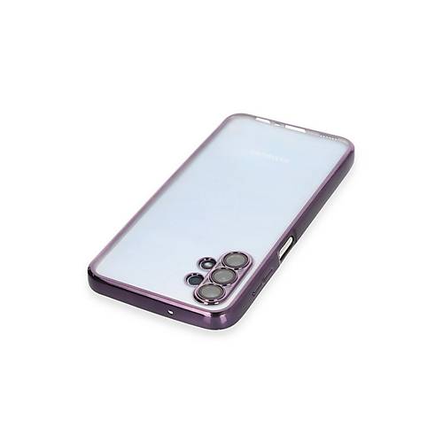 Galaxy A13 4G K�l�f Razer Lensli Silikon - Mor