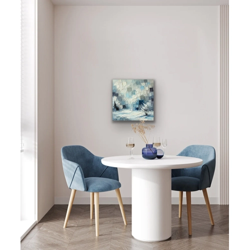 K�� Mevsimi Kanvas Tablo 60x60cm