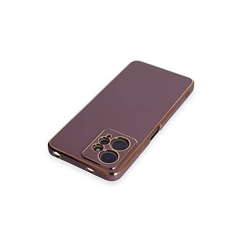 Redmi Note 12 4G K�l�f Volet Silikon - Mor