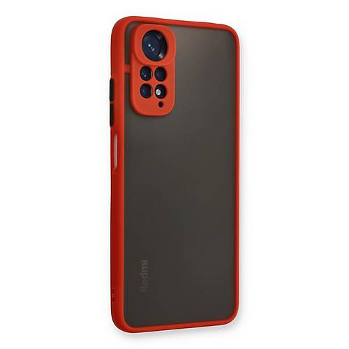 Redmi Note 11 Pro K�l�f Montreal Silikon Kapak - K�rm�z�