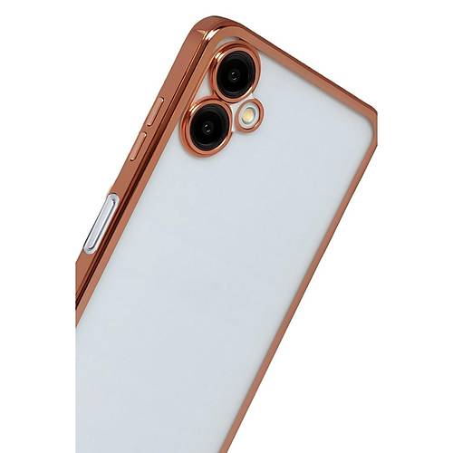 Galaxy A07 4G Razer Lensli Silikon - ��l Titanyum