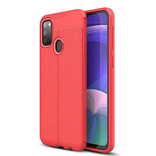 Galaxy M30S K�l�f Auto Focus Kapak - K�rm�z�