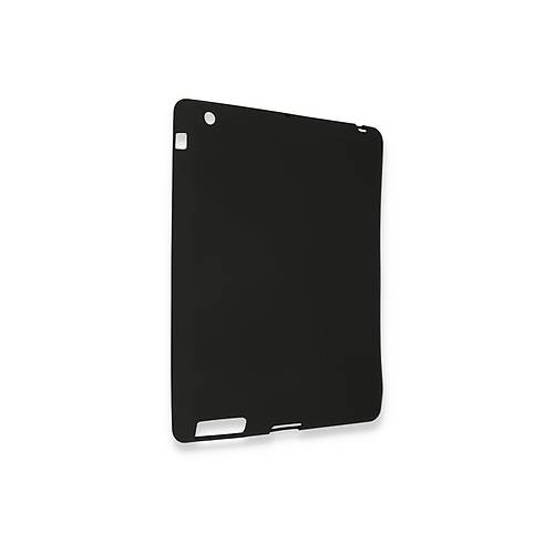 iPad 4 9.7 K�l�f Evo Tablet Silikon - Siyah
