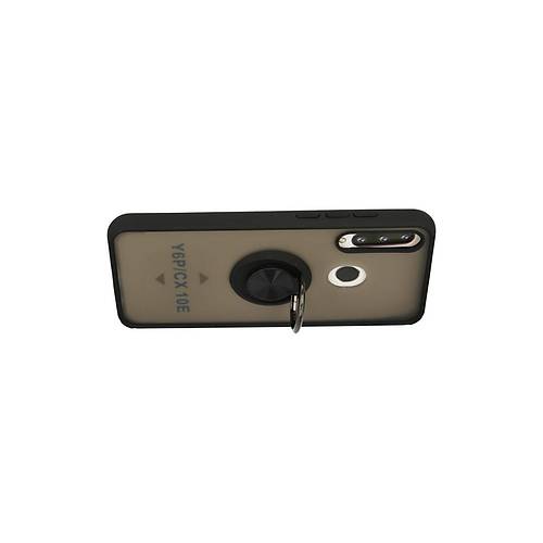 Y6P K�l�f Montreal Y�z�kl� Silikon Kapak - Siyah