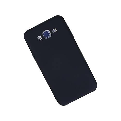 Galaxy J7 K�l�f Nano i�i Kadife Silikon - Lacivert