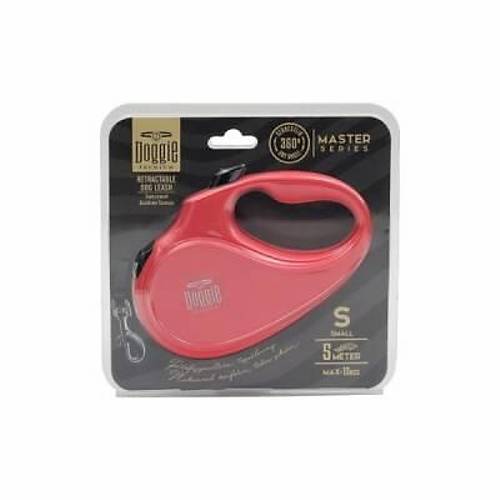 Otomatik K�pek Tasmas� Master Seri Small Pembe