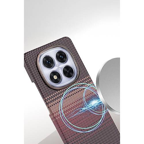 Redmi Note 14 Pro Plus Vega Magsafe Kapak - ��l Titanyum