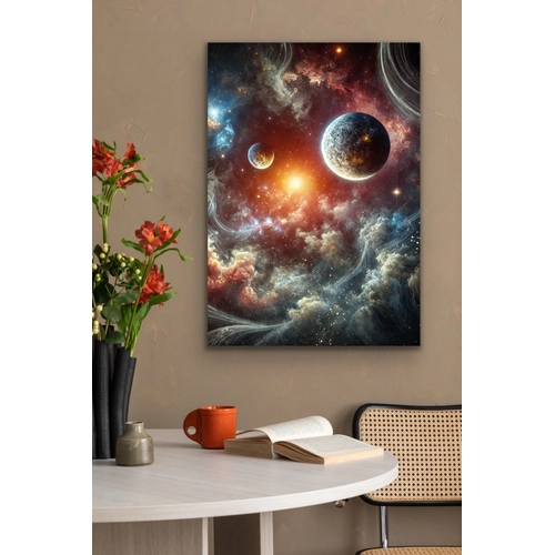 Gezegenler Kanvas Tablo 70x100cm