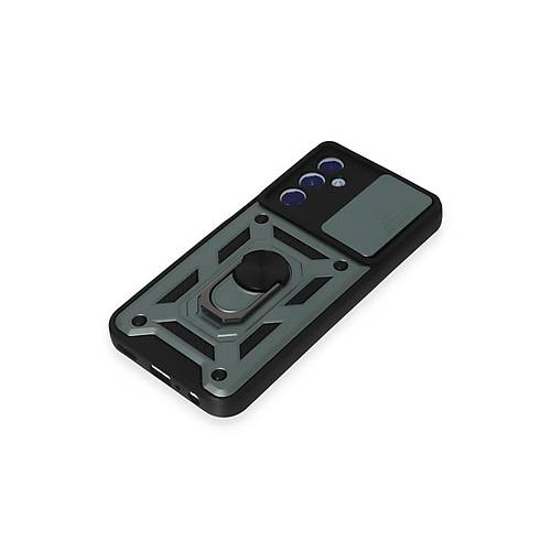 Galaxy M34 5G K�l�f Pars Lens Y�z�kl� Silikon - Ye�il