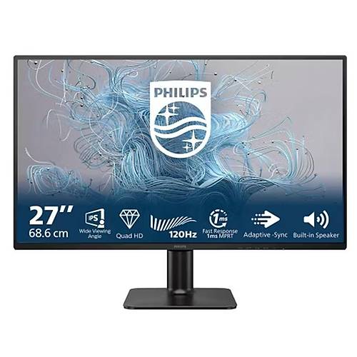 27 PHILIPS 27E2N2500/01 IPS 1MS 120HZ 1XHDMI 1XDP 2K QHD 2560X1440 FLICKER-FREE VESA S�YAH