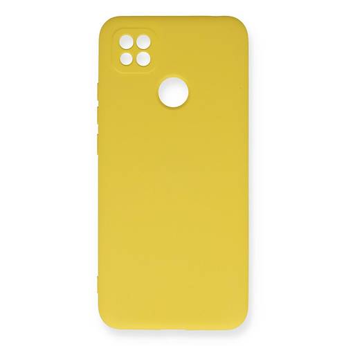 Redmi 9C K�l�f Nano i�i Kadife Silikon - Sar�