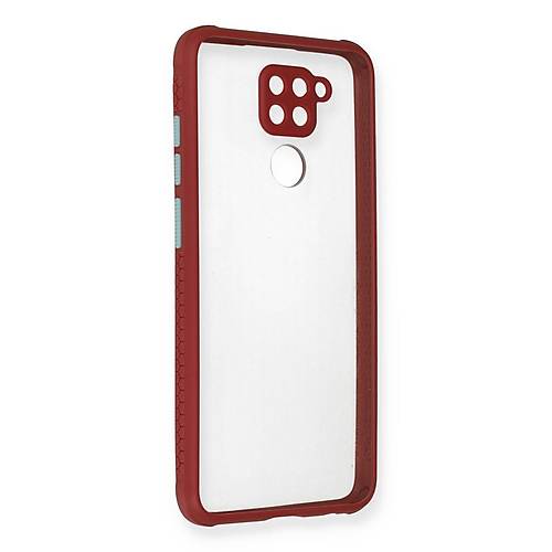 Redmi Note 9 K�l�f Miami �effaf Silikon - Fu�ya