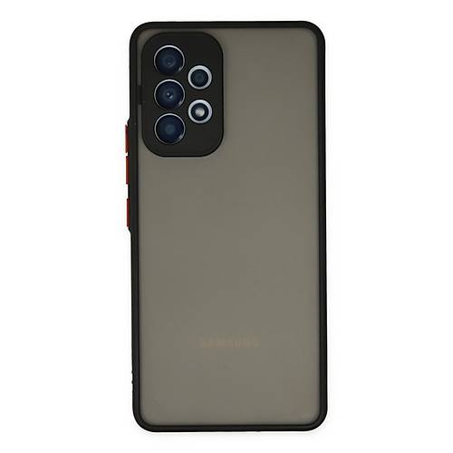 Galaxy A33 5G K�l�f Montreal Silikon Kapak - Siyah