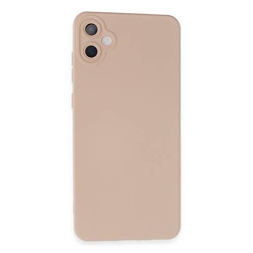 Galaxy A05 K�l�f Nano i�i Kadife Silikon - Pudra