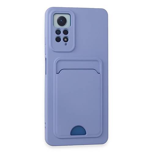 Redmi Note 11 Pro K�l�f Kelvin Kartvizitli Silikon - Lila