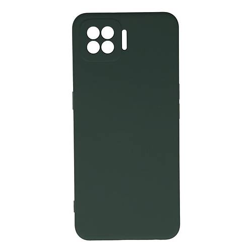 A73 K�l�f Nano i�i Kadife Silikon - Koyu Ye�il