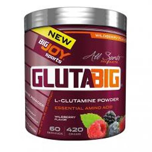 Gluta Big % 100 Glutamine Powder Ananas 420 Gr