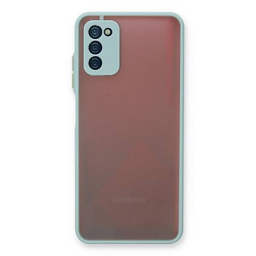 Galaxy A03S K�l�f Montreal Silikon Kapak - Turkuaz