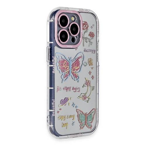 iPhone 14 Pro Max K�l�f Reflexion Desenli Kapak - Desen 8