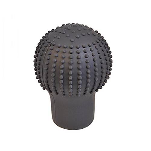 Silikon Vites Topuzu K�l�f� Masajl� Yuvarlak Gri