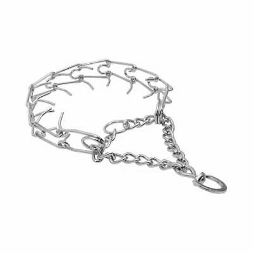 E�itim Serisi Dikenli Bo�ma Zincir K�pek E�itim Tasmas� 3,5x55 Cm